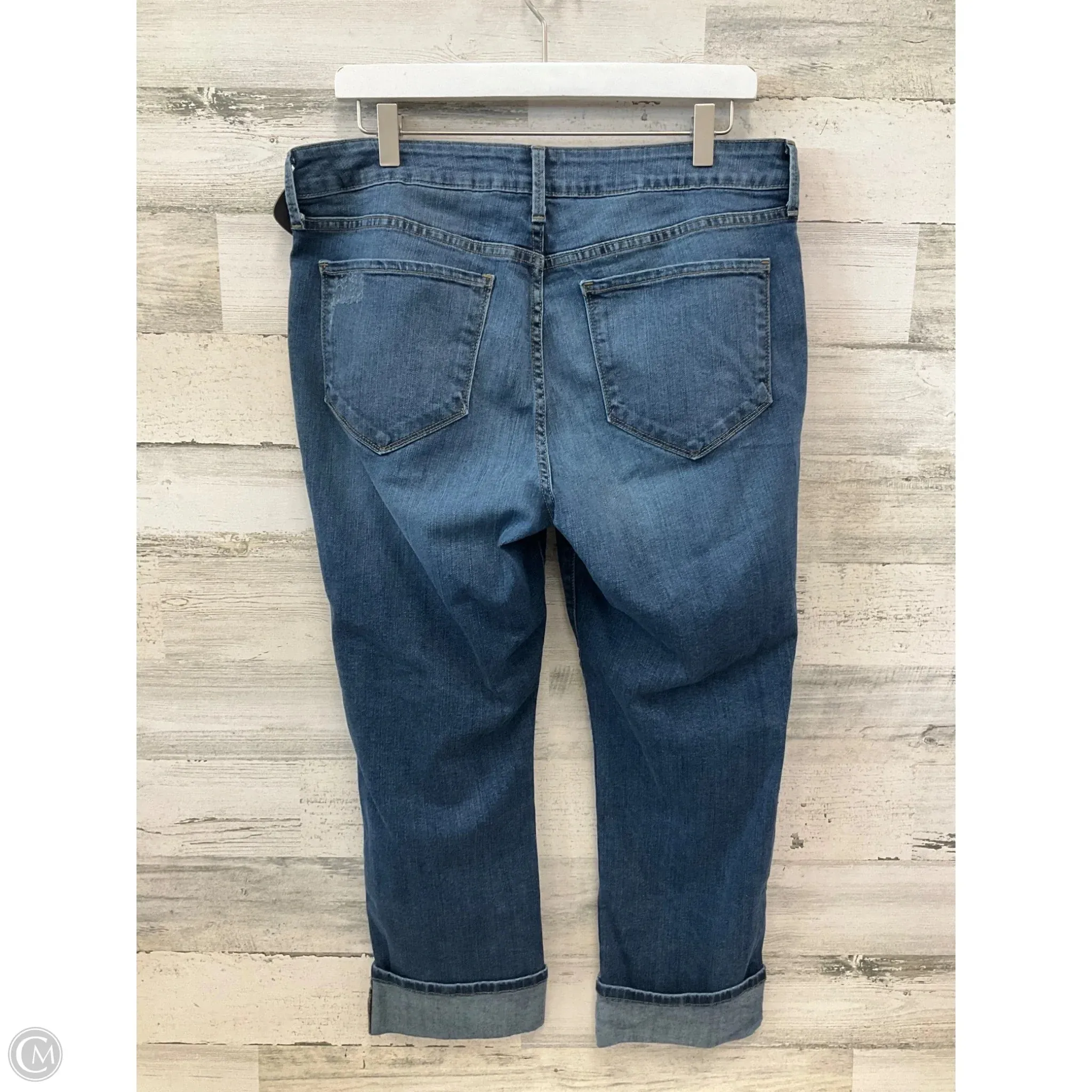 Jeans Boyfriend By Not Your Daughters Jeans In Blue Denim. Size: 16