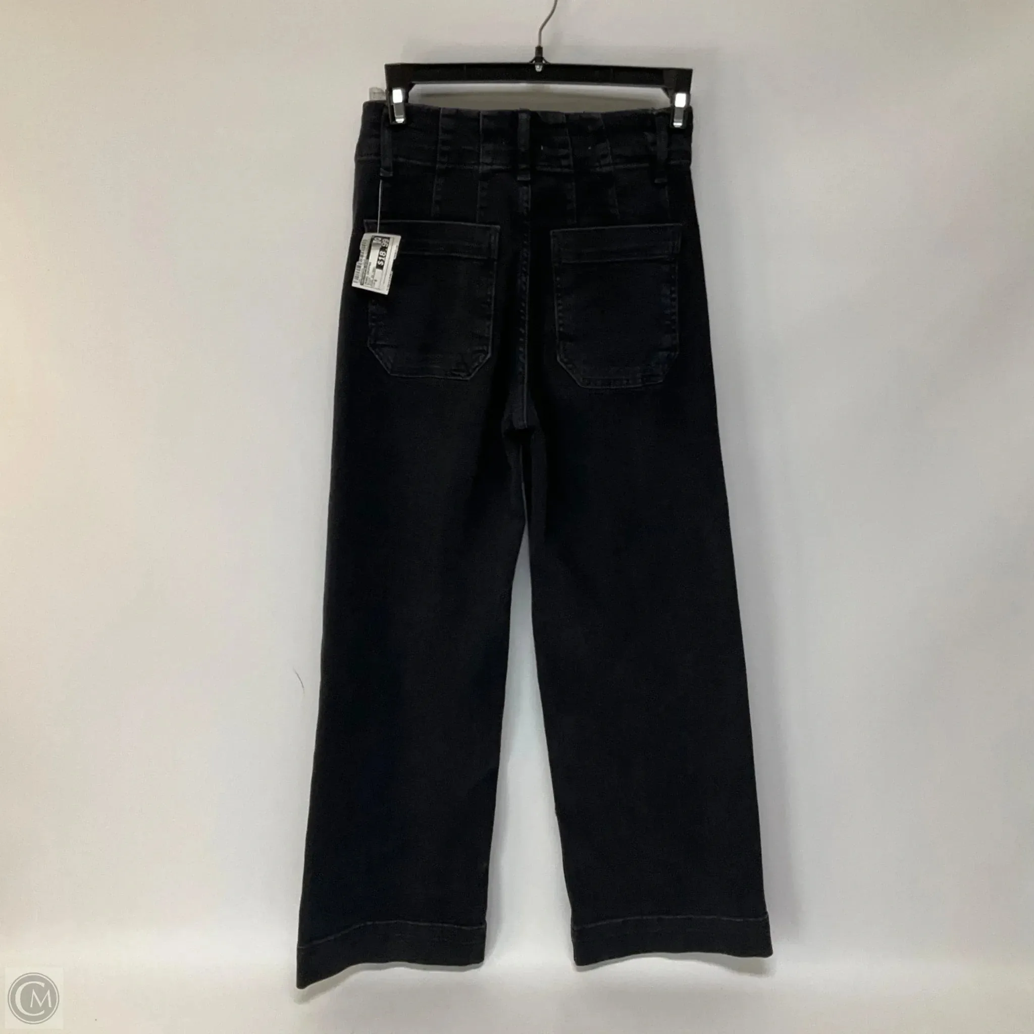 Jeans Cropped By Anthropologie In Black. Size: 0