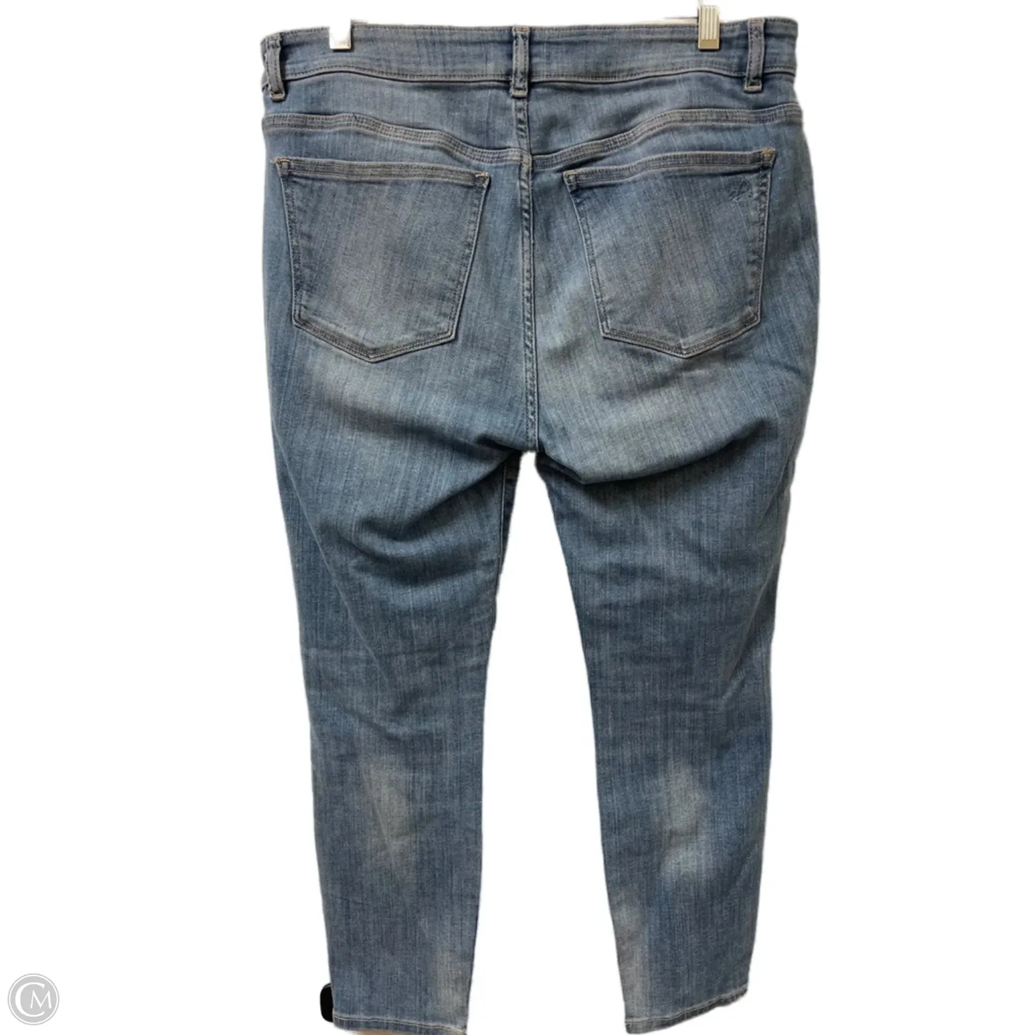 Jeans Cropped By Dl1961 In Blue Denim. Size: 12
