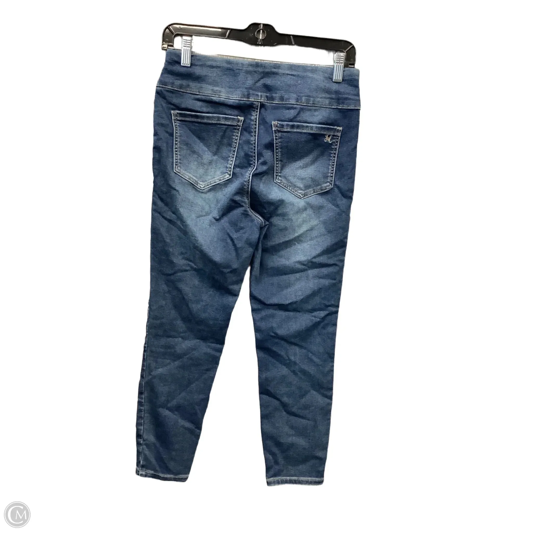 Jeans Cropped By Grace In Blue Denim. Size: 6