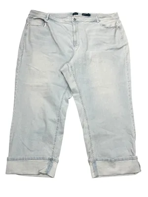 Jeans Cropped By J. Jill In Blue Denim. Size:26