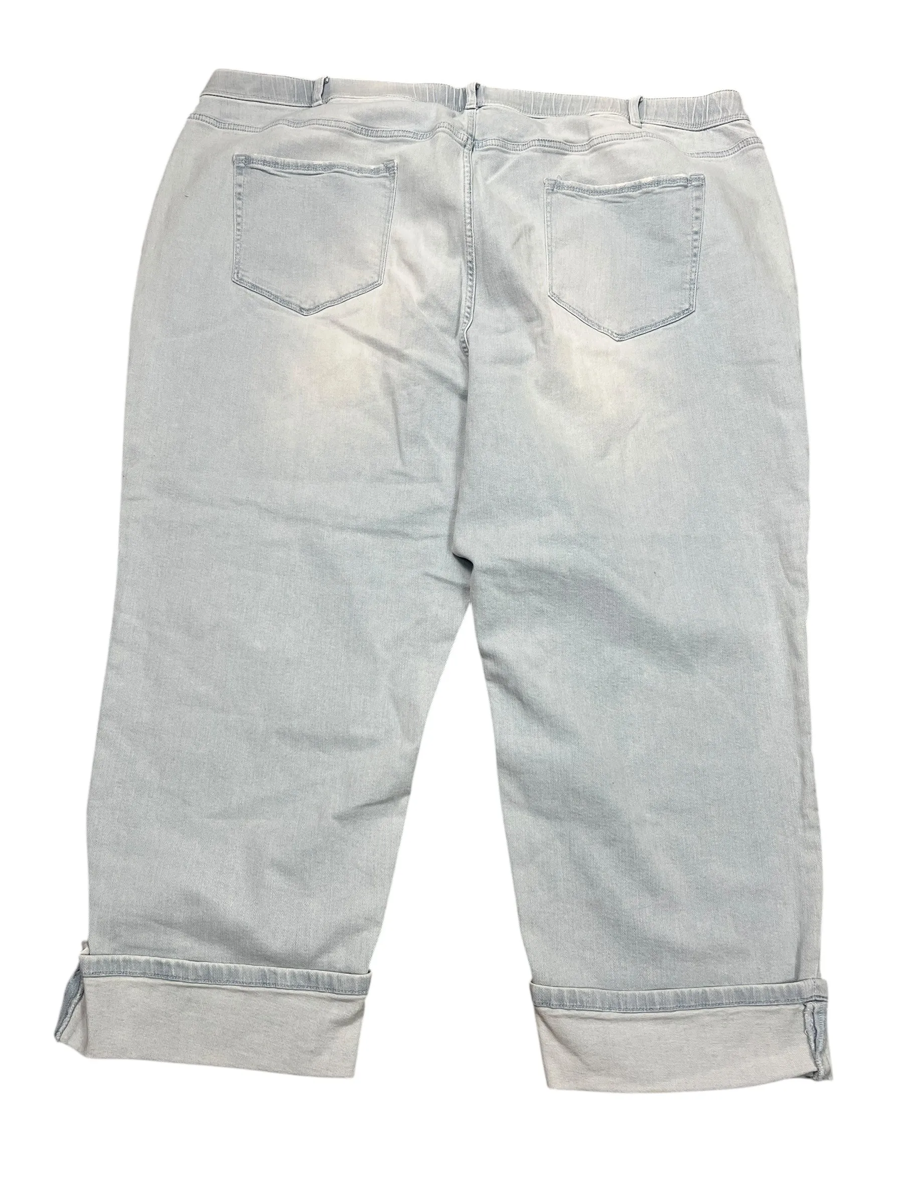 Jeans Cropped By J. Jill In Blue Denim. Size:26