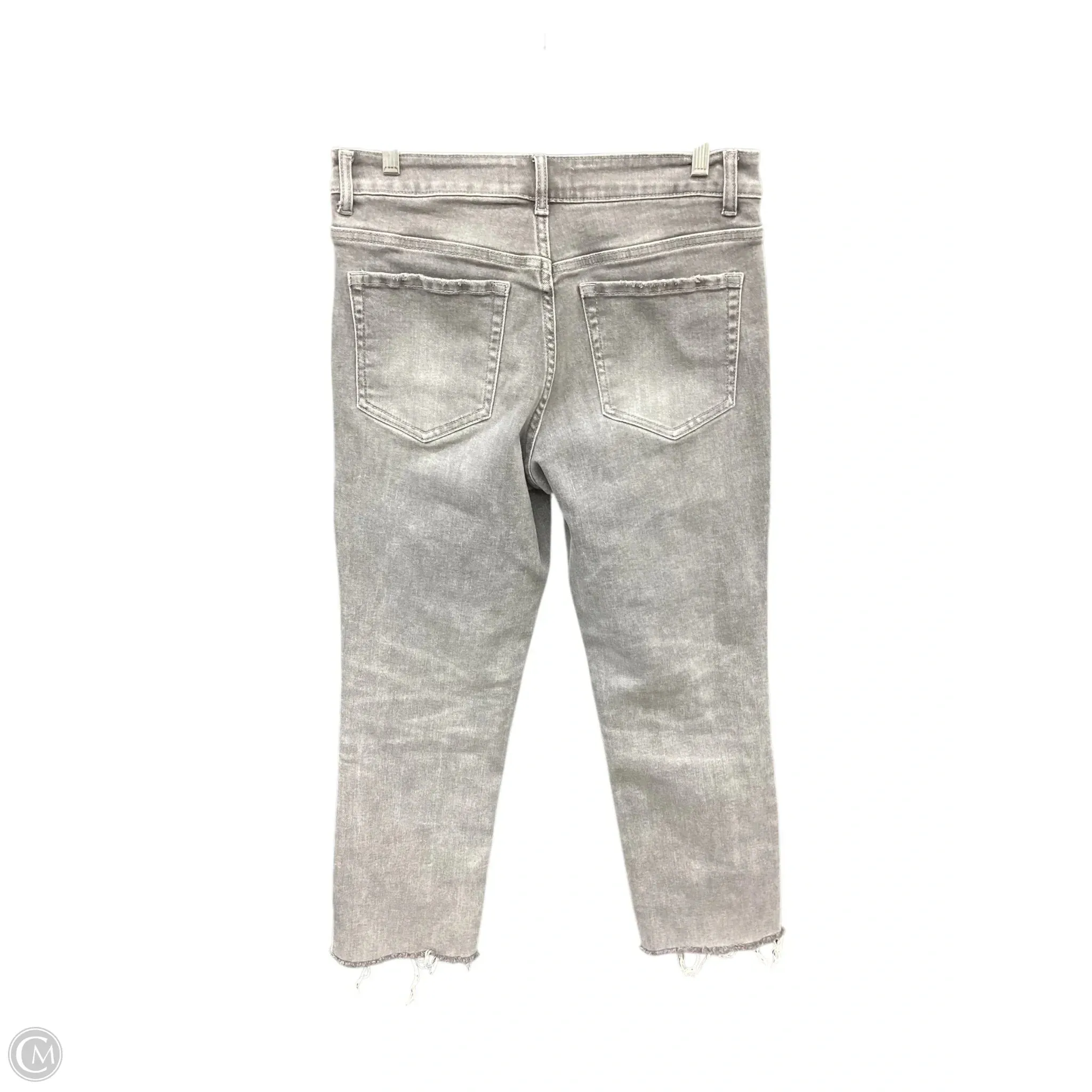 Jeans Cropped By Vervet In Grey. Size: 8