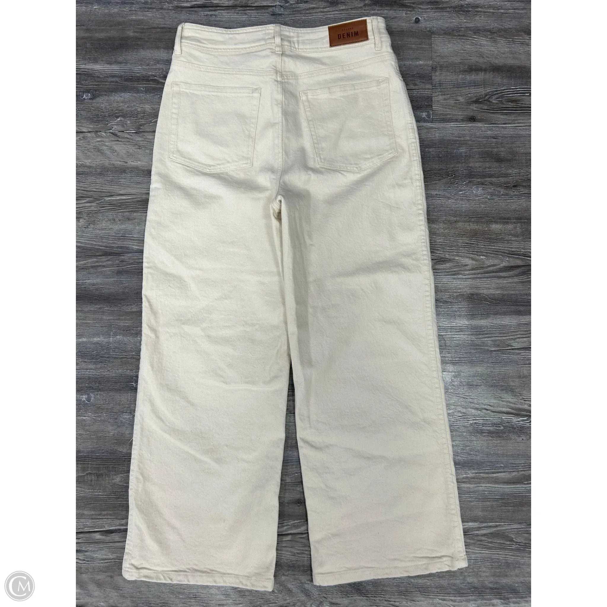 Jeans Designer By SEZANE In White Denim. Size: M