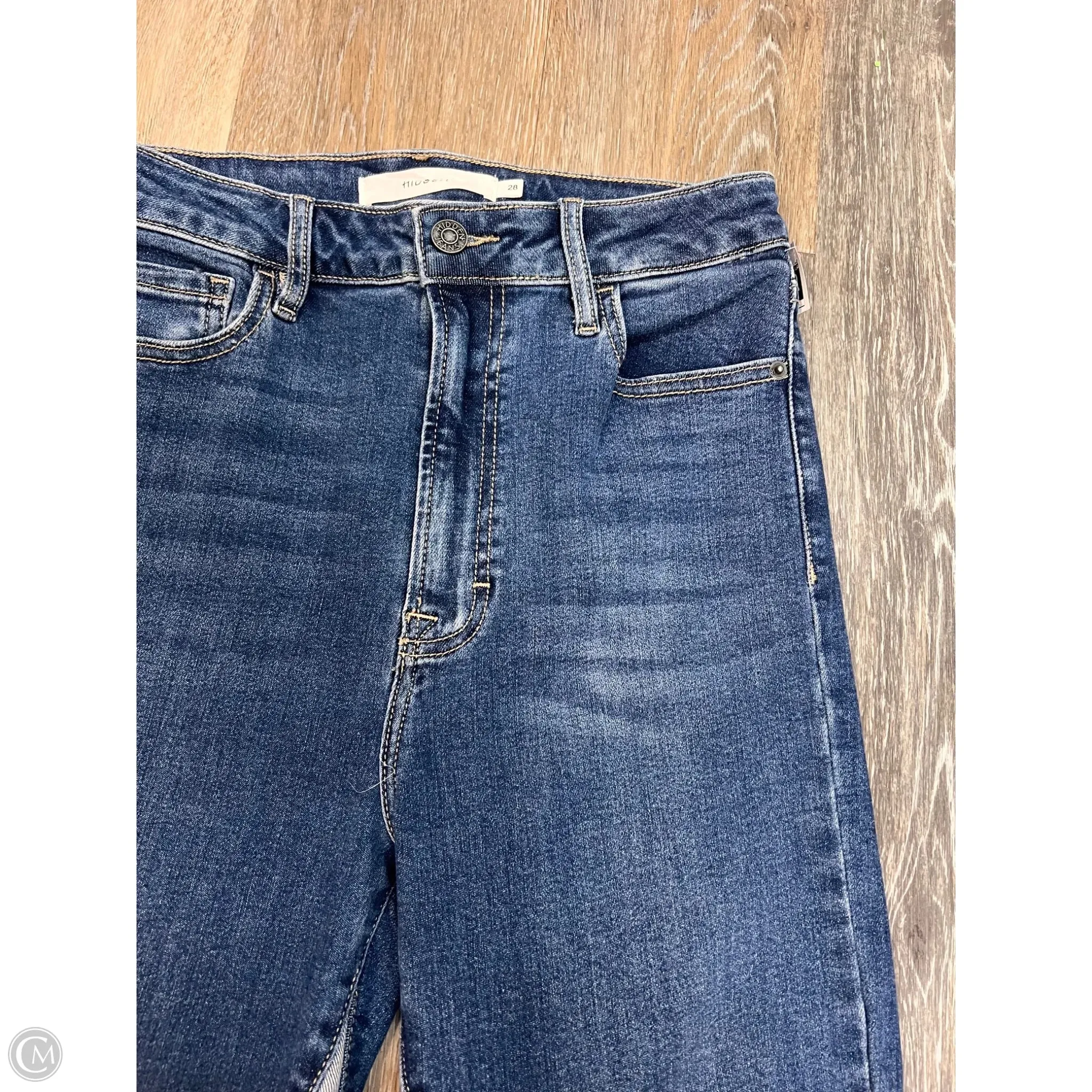 Jeans Flared By Hidden In Blue Denim. Size: 6/28