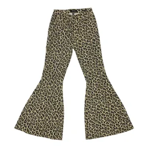 Jeans Flared By Judy Blue In Animal Print. Size:6