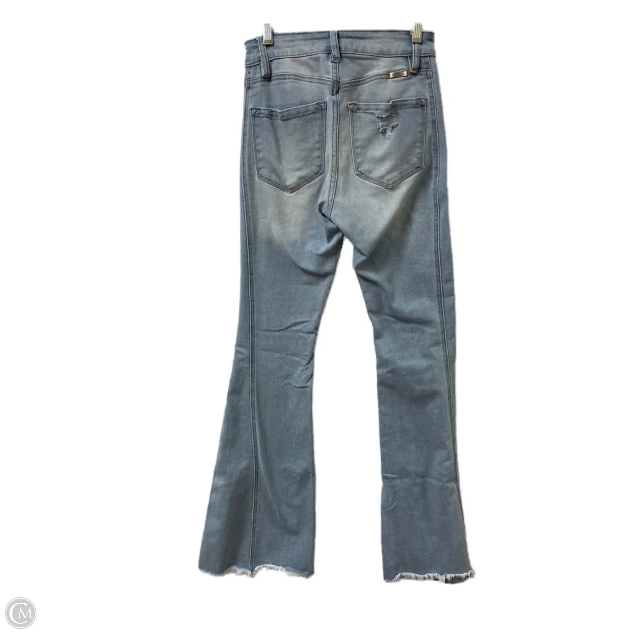 Jeans Flared By Kancan In Blue Denim. Size: 0