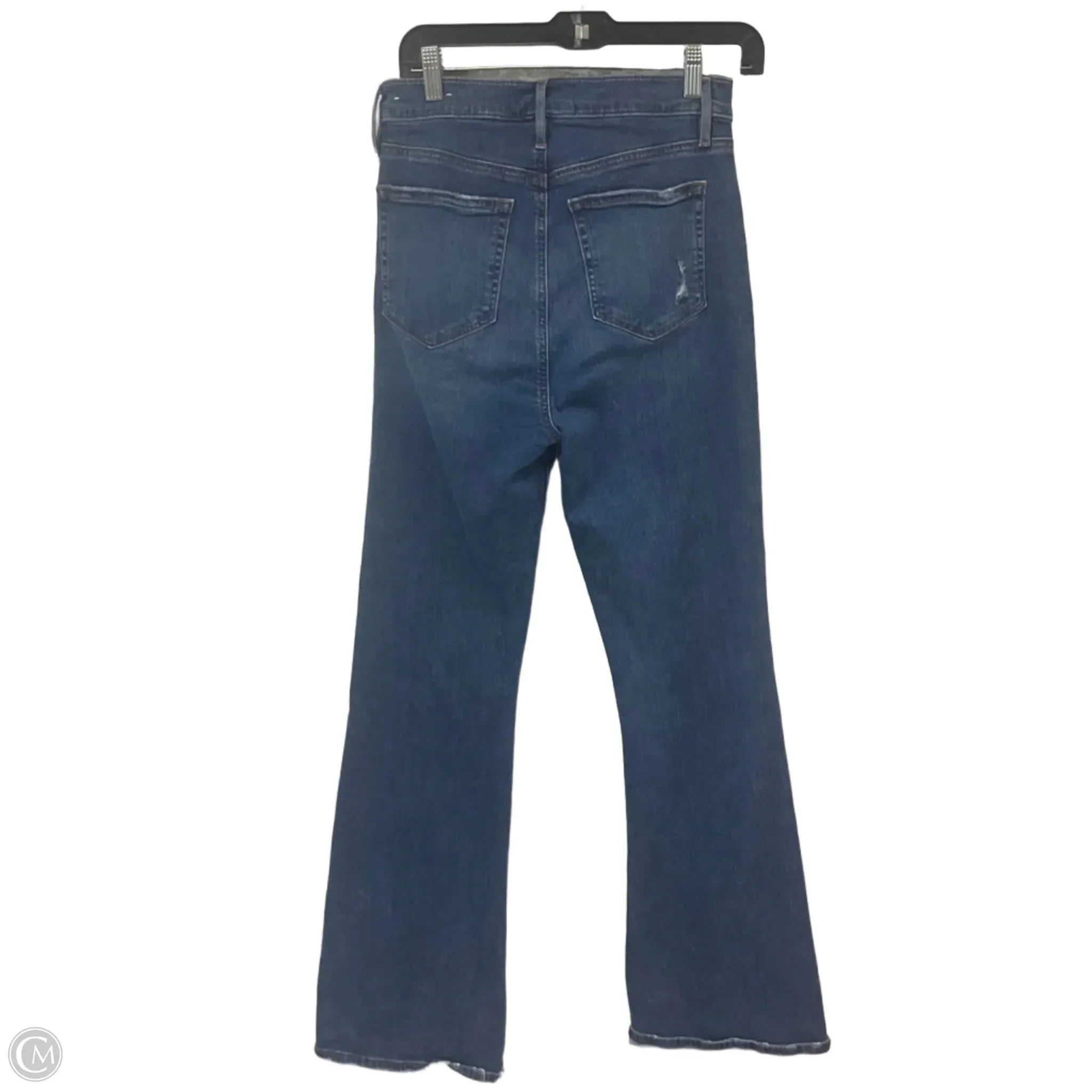 Jeans Flared By Loft In Blue Denim. Size: 6