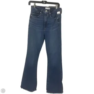 Jeans Flared By Loft In Blue Denim. Size: 6