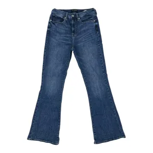 Jeans Flared By Lucky Brand In Blue Denim. Size:8