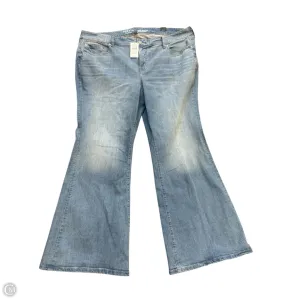 Jeans Flared By Torrid In Blue Denim. Size: 20