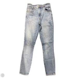 Jeans Skinny By Abercrombie And Fitch In Blue Denim. Size: 4l