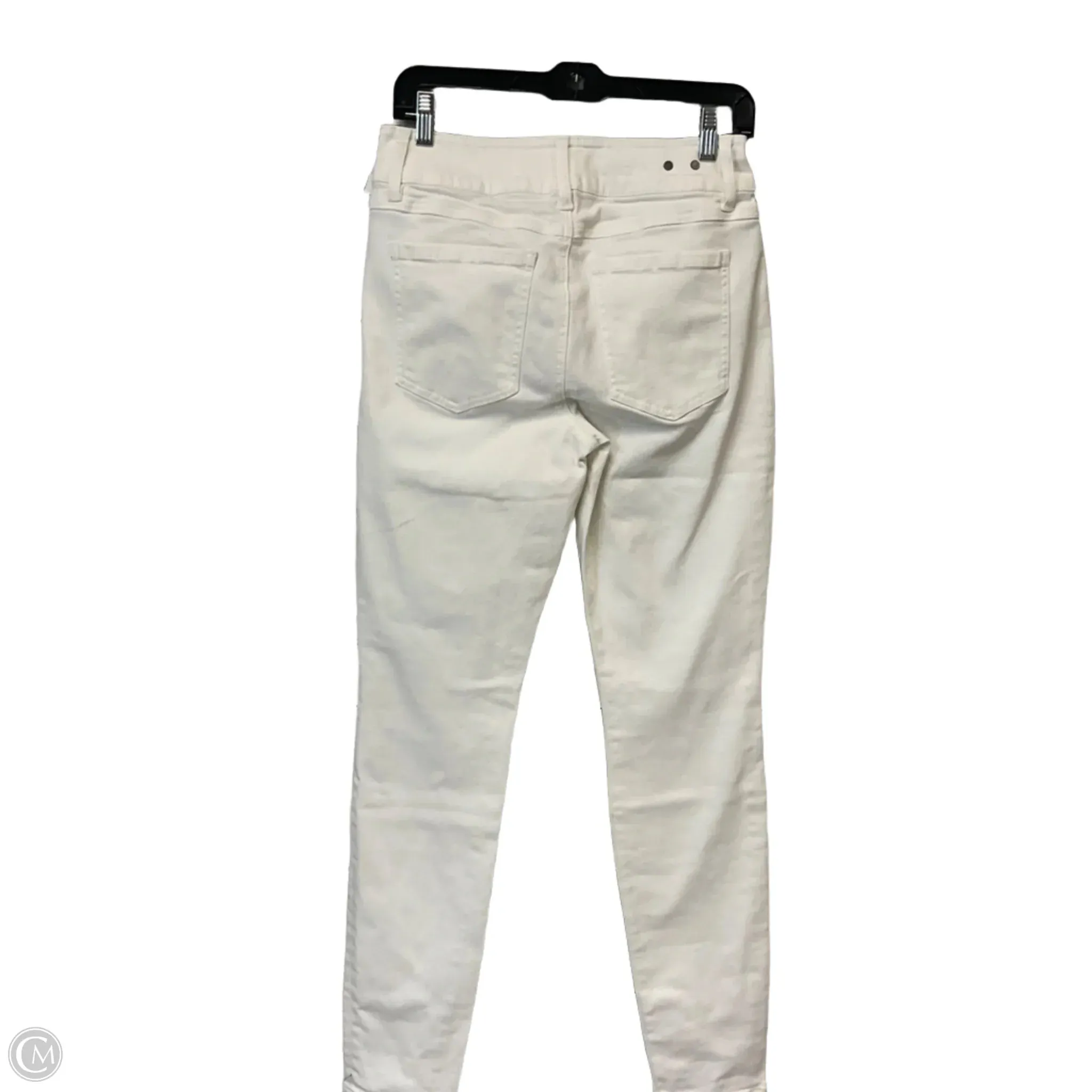 Jeans Skinny By Cabi In White Denim. Size: 6