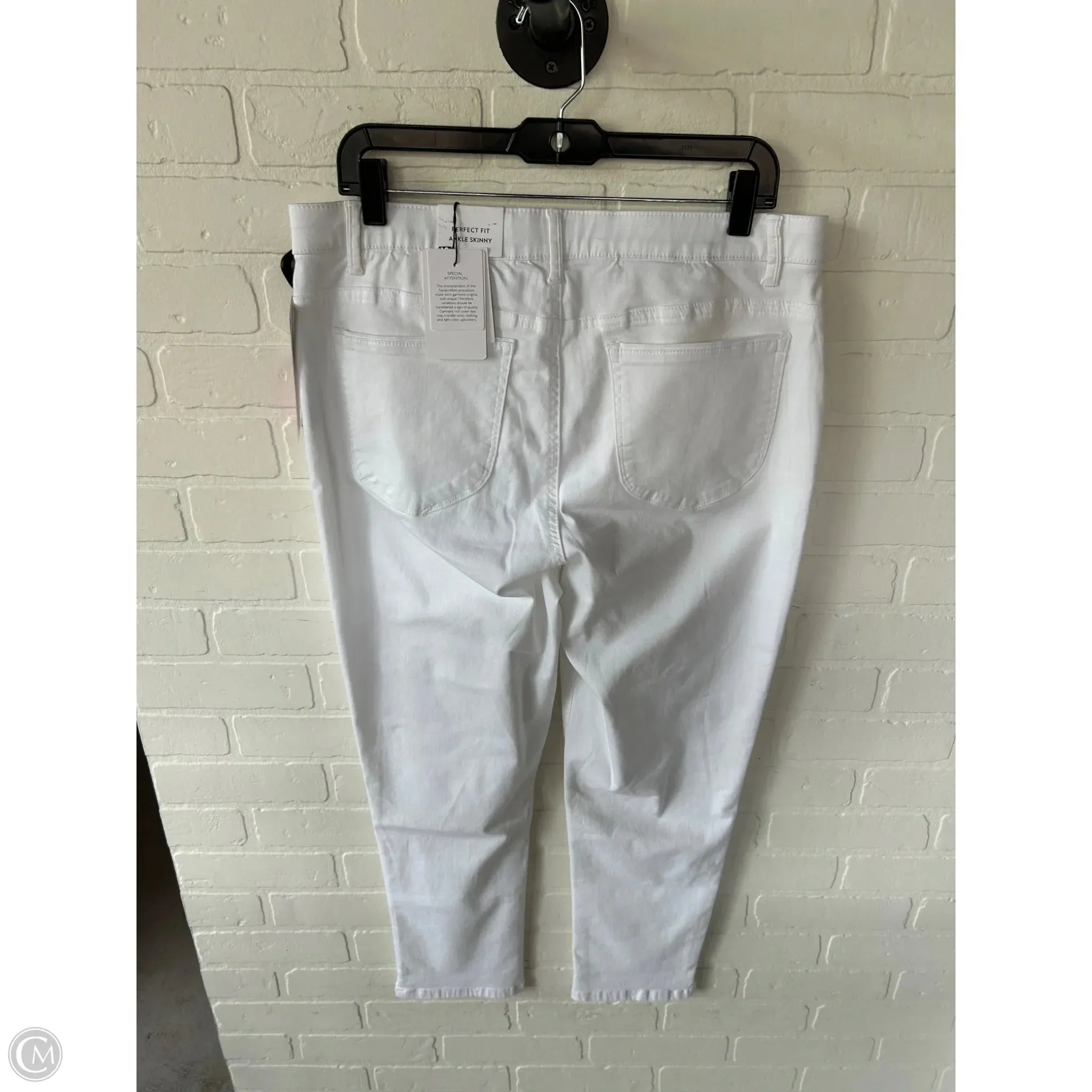 Jeans Skinny By Gibson And Latimer In White. Size: 14
