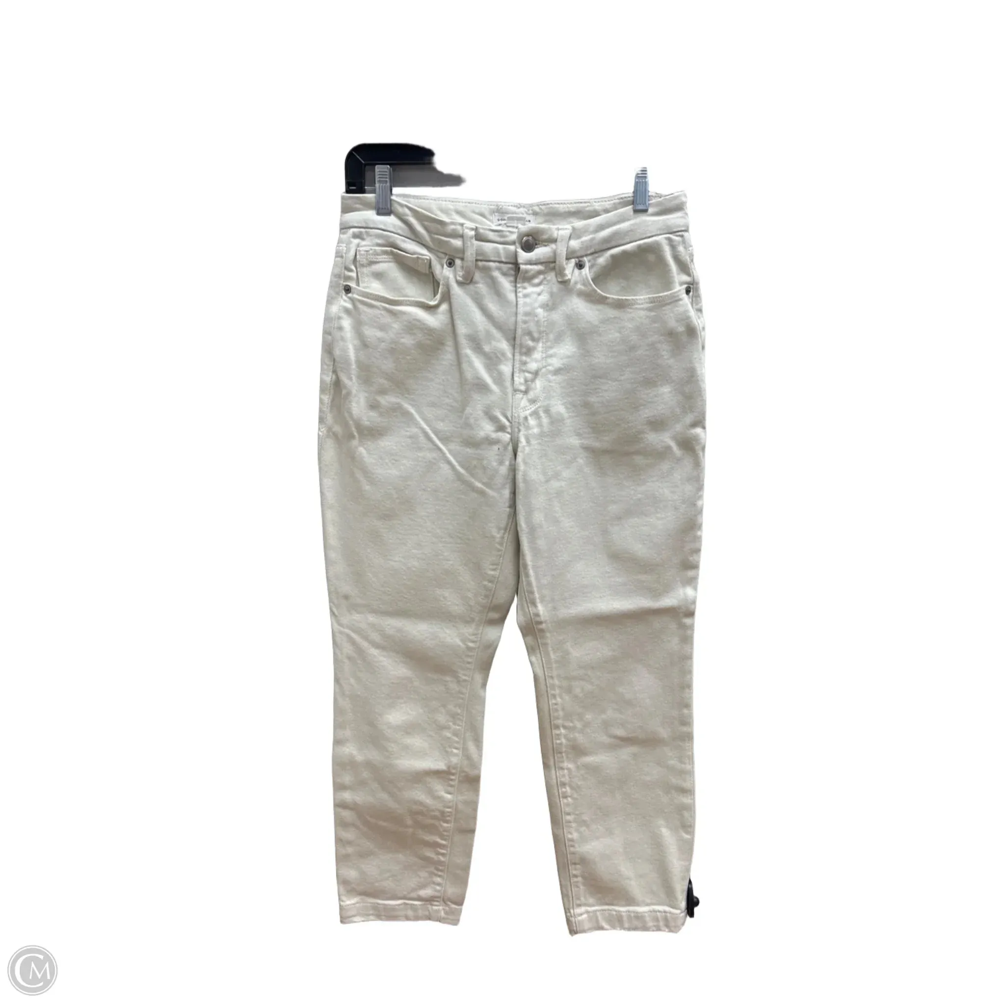 Jeans Skinny By Good American In Ivory. Size: 6
