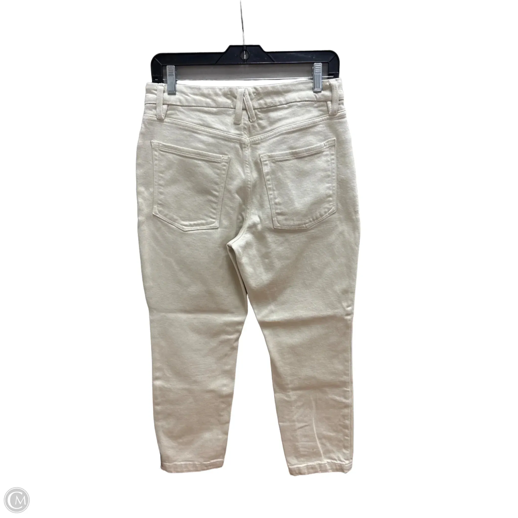 Jeans Skinny By Good American In Ivory. Size: 6