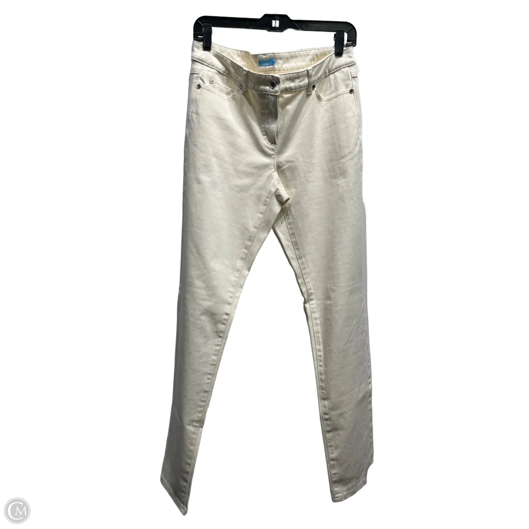 Jeans Skinny By J Mclaughlin In Ivory. Size: 8
