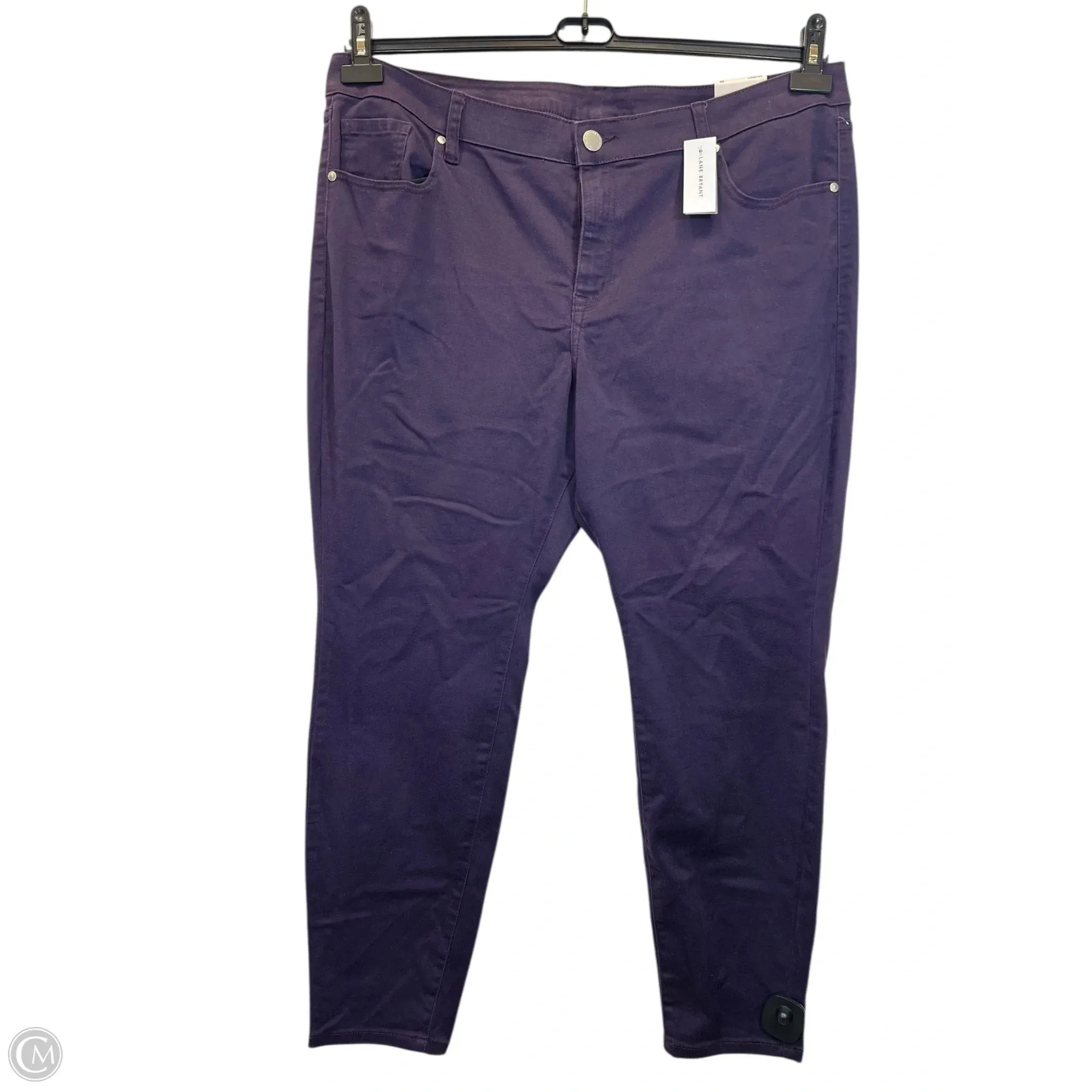 Jeans Skinny By Lane Bryant In Purple. Size: 20