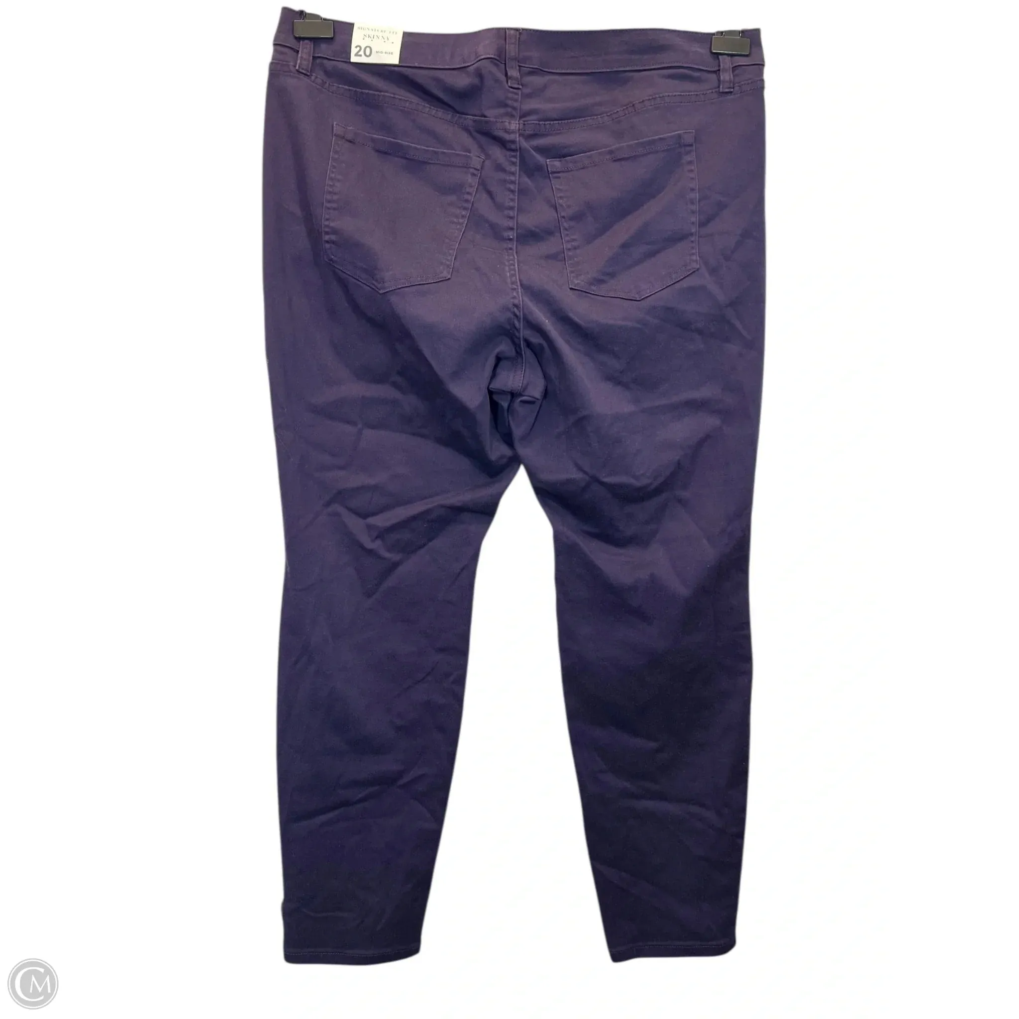 Jeans Skinny By Lane Bryant In Purple. Size: 20