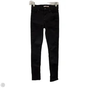 Jeans Skinny By Levis In Black. Size: 0