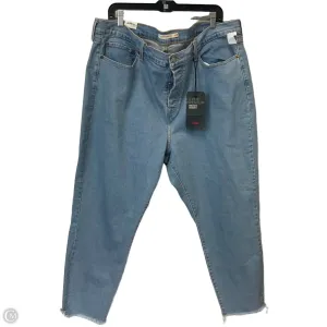 Jeans Skinny By Levis In Blue Denim. Size: 24