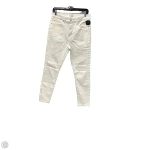Jeans Skinny By Loft In White Denim. Size: 8