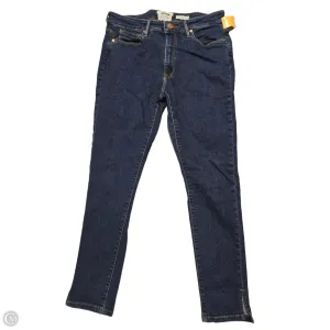 Jeans Skinny By Lola In Blue Denim. Size: 12
