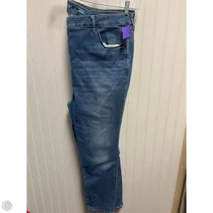 Jeans Skinny By Old Navy In Blue Denim. Size: 26