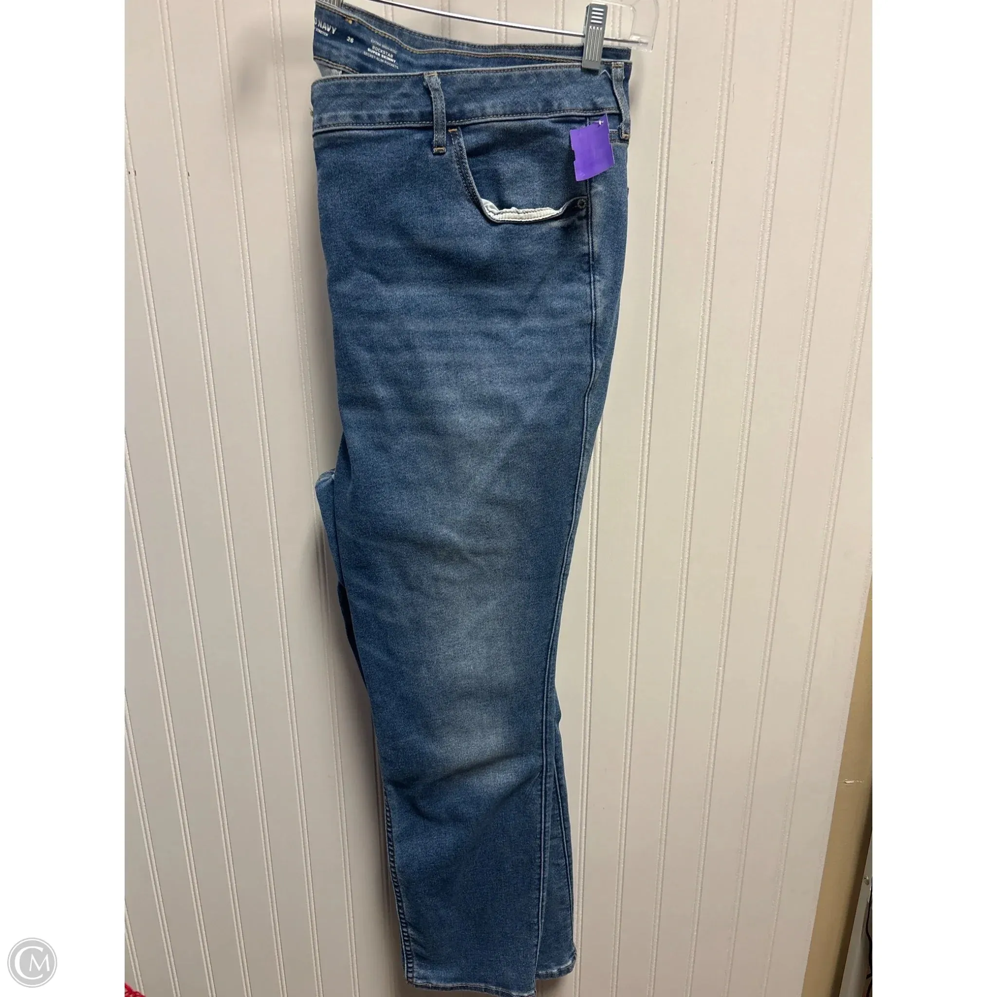 Jeans Skinny By Old Navy In Blue Denim. Size: 26