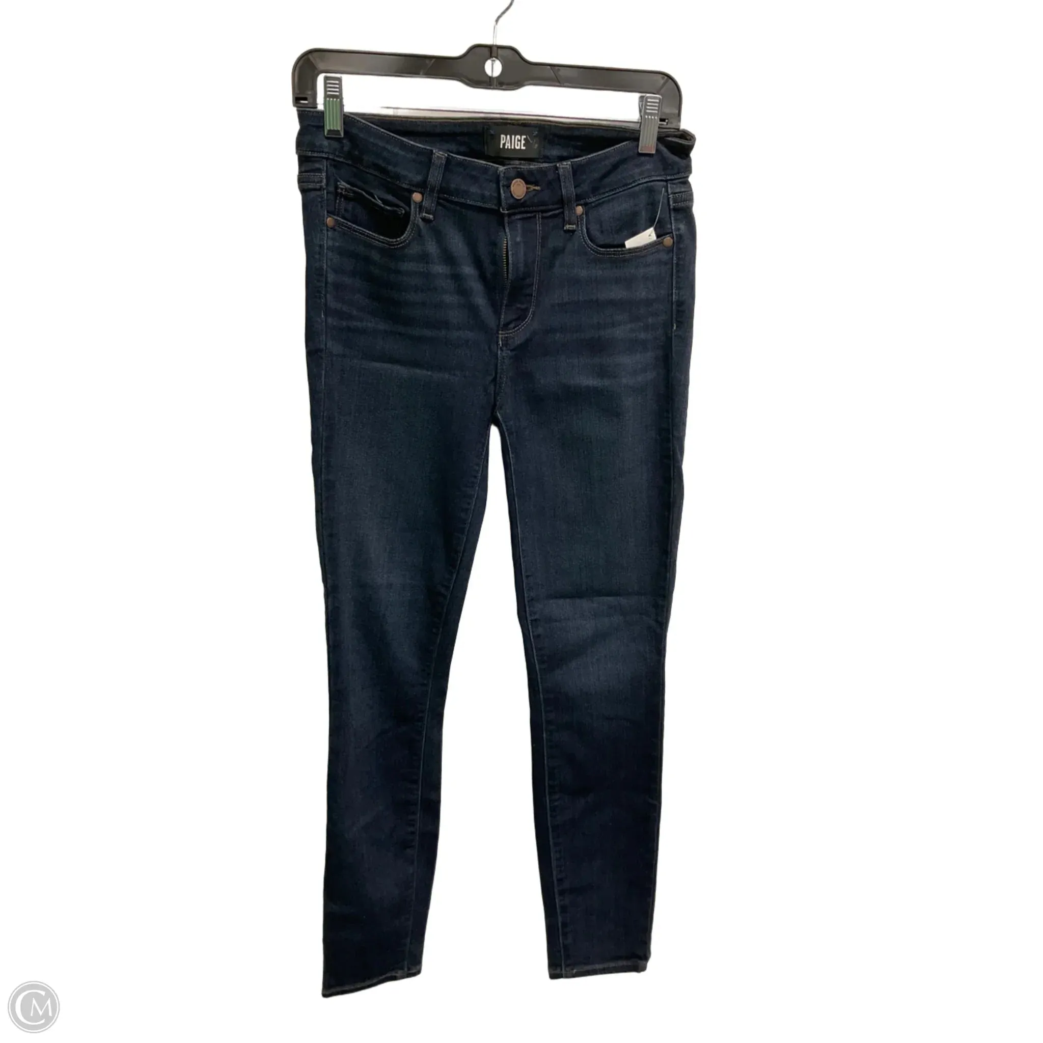 Jeans Skinny By Paige In Blue. Size: 28