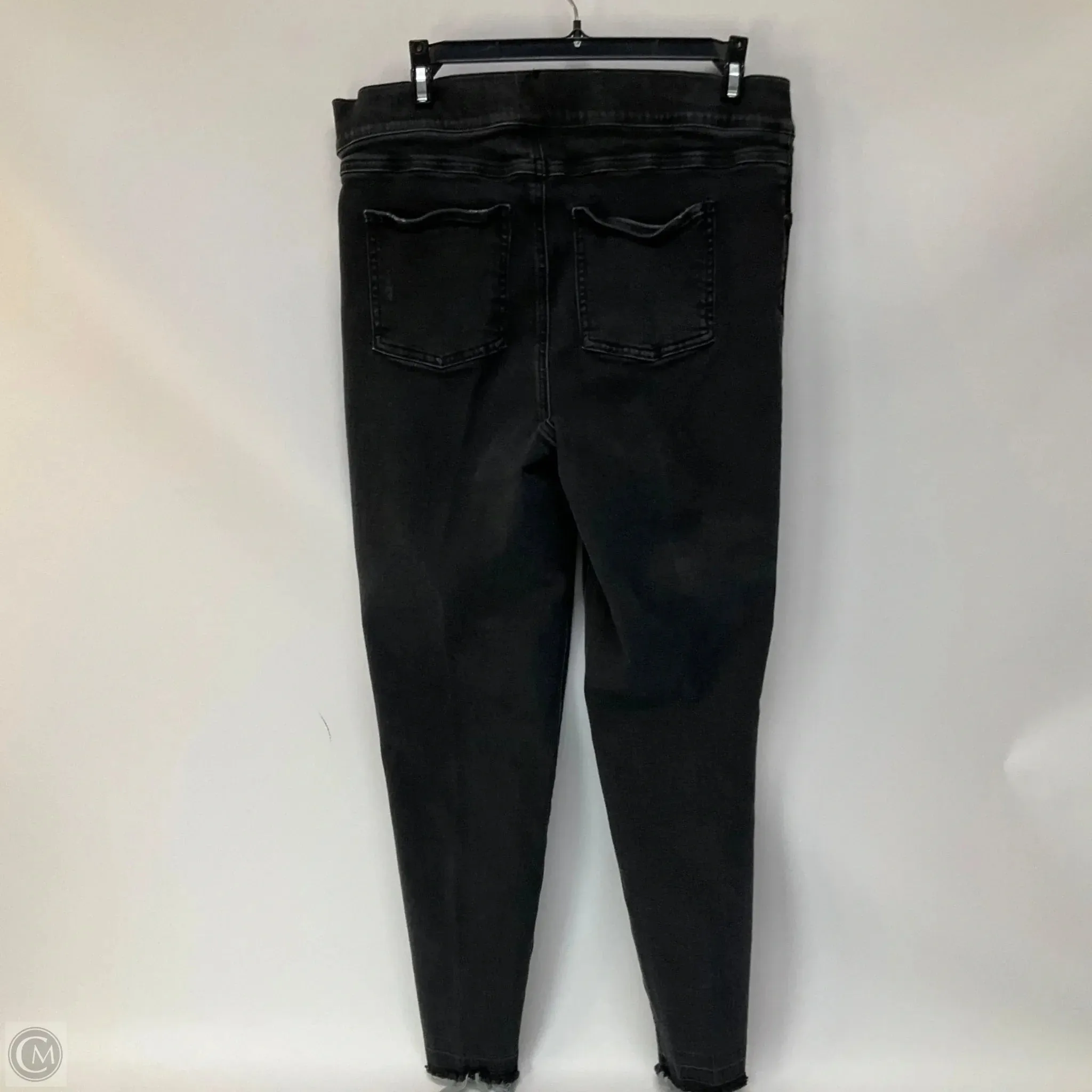 Jeans Skinny By Spanx In Black. Size: Xl