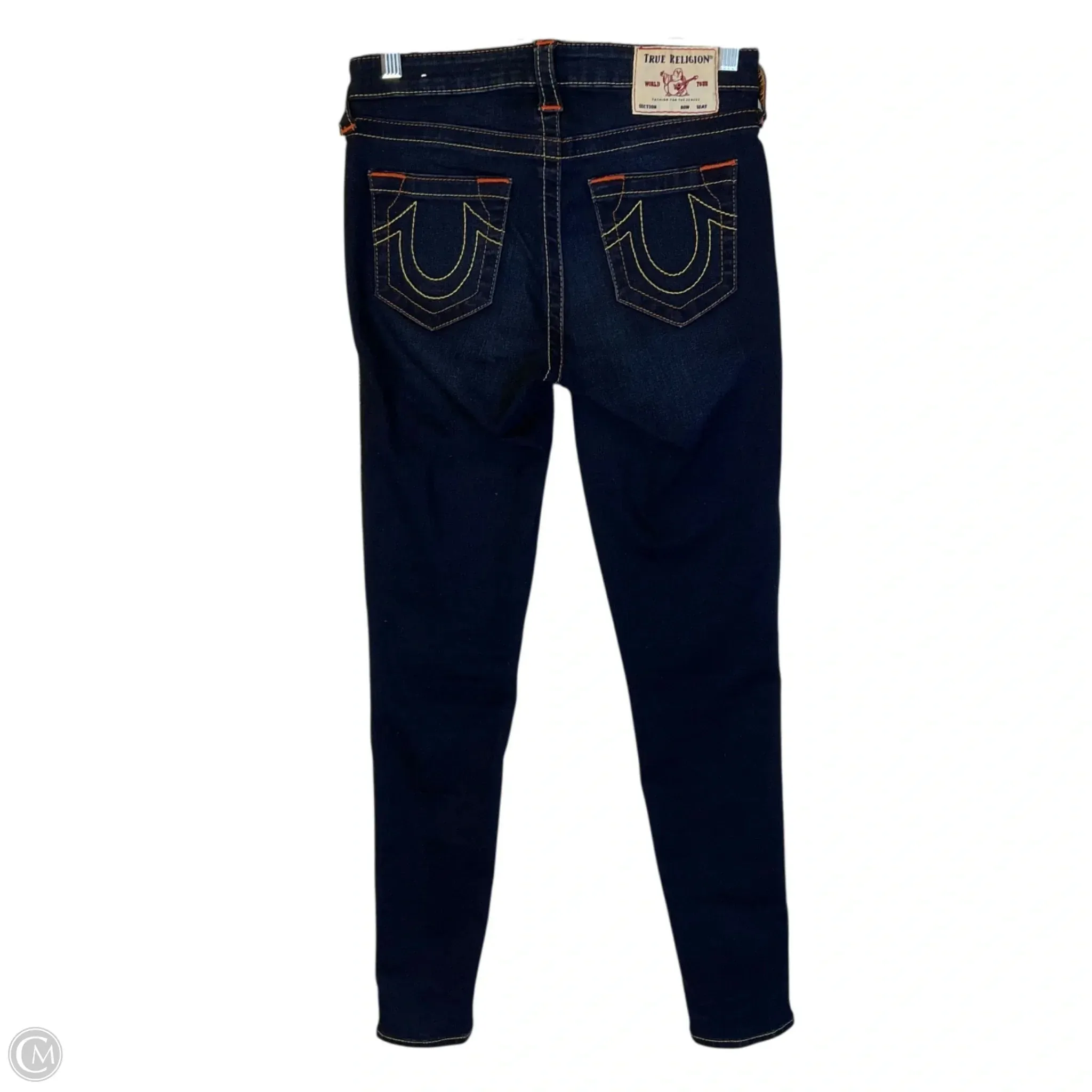 Jeans Skinny By True Religion In Blue Denim. Size: 4