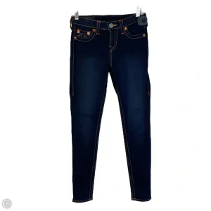 Jeans Skinny By True Religion In Blue Denim. Size: 4