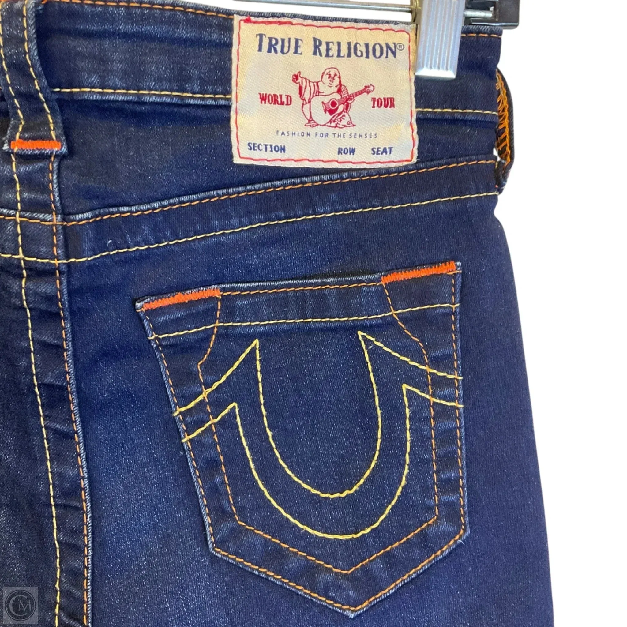 Jeans Skinny By True Religion In Blue Denim. Size: 4