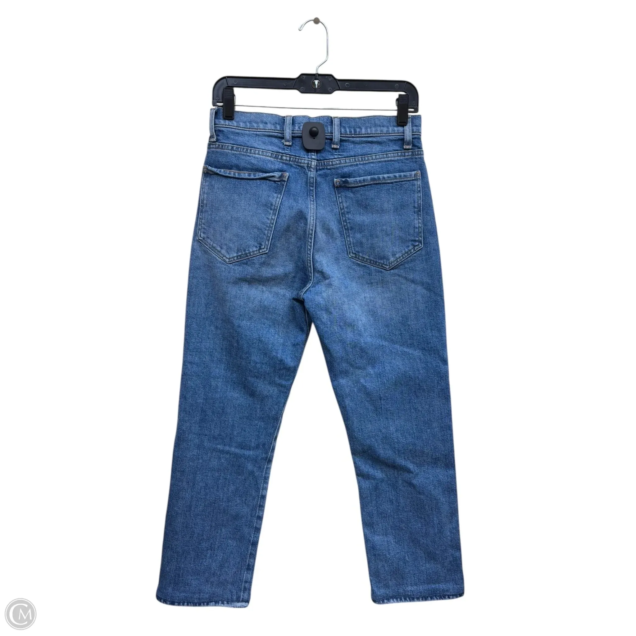 Jeans Straight By 7 For All Mankind In Blue Denim. Size: 4