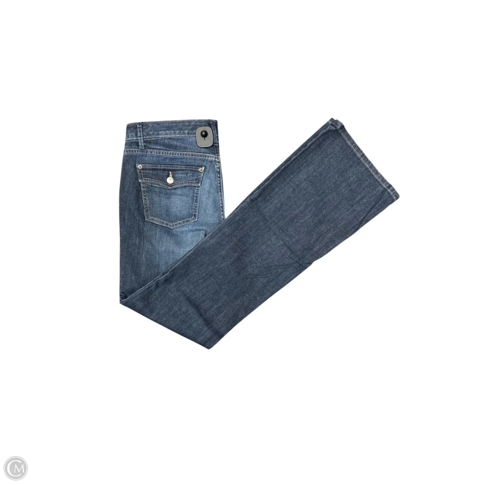 Jeans Straight By Banana Republic In Blue Denim. Size: 6