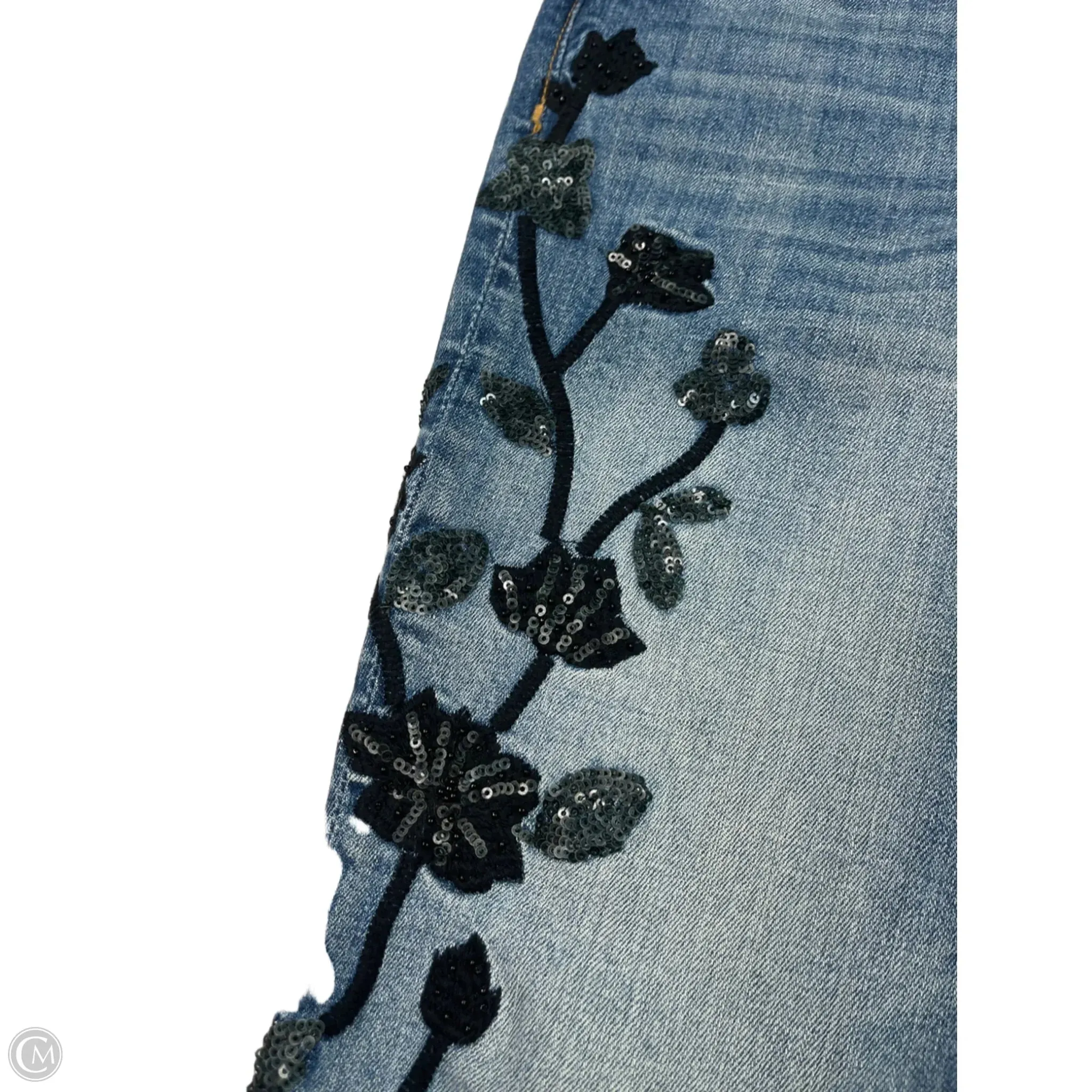Jeans Straight By Driftwood In Blue Denim. Size: 6
