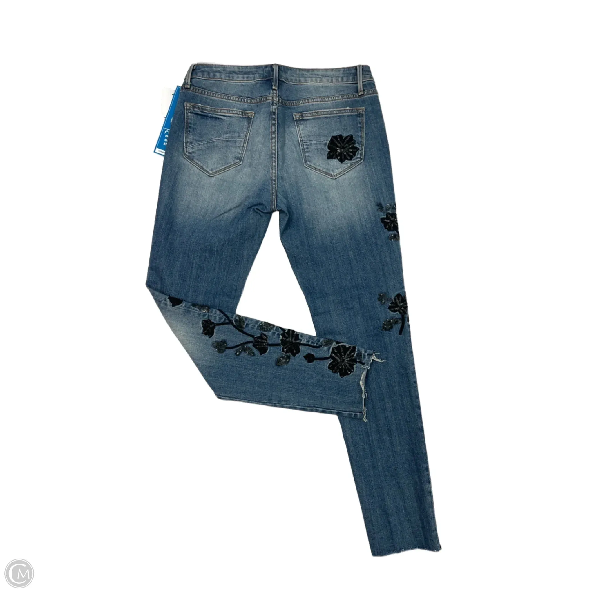 Jeans Straight By Driftwood In Blue Denim. Size: 6