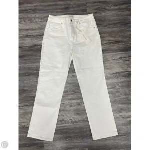 Jeans Straight By Driftwood In White Denim. Size: 8