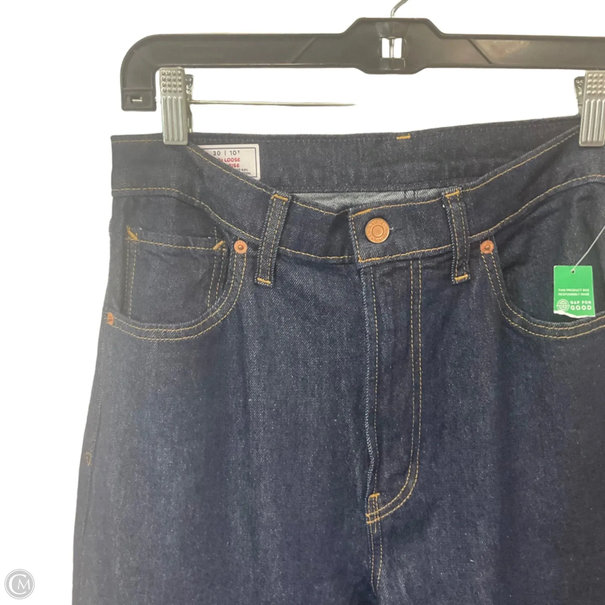 Jeans Straight By Gap In Blue Denim. Size: 10l