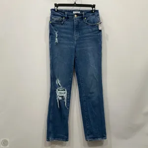 Jeans Straight By Good American In Blue Denim. Size: 0