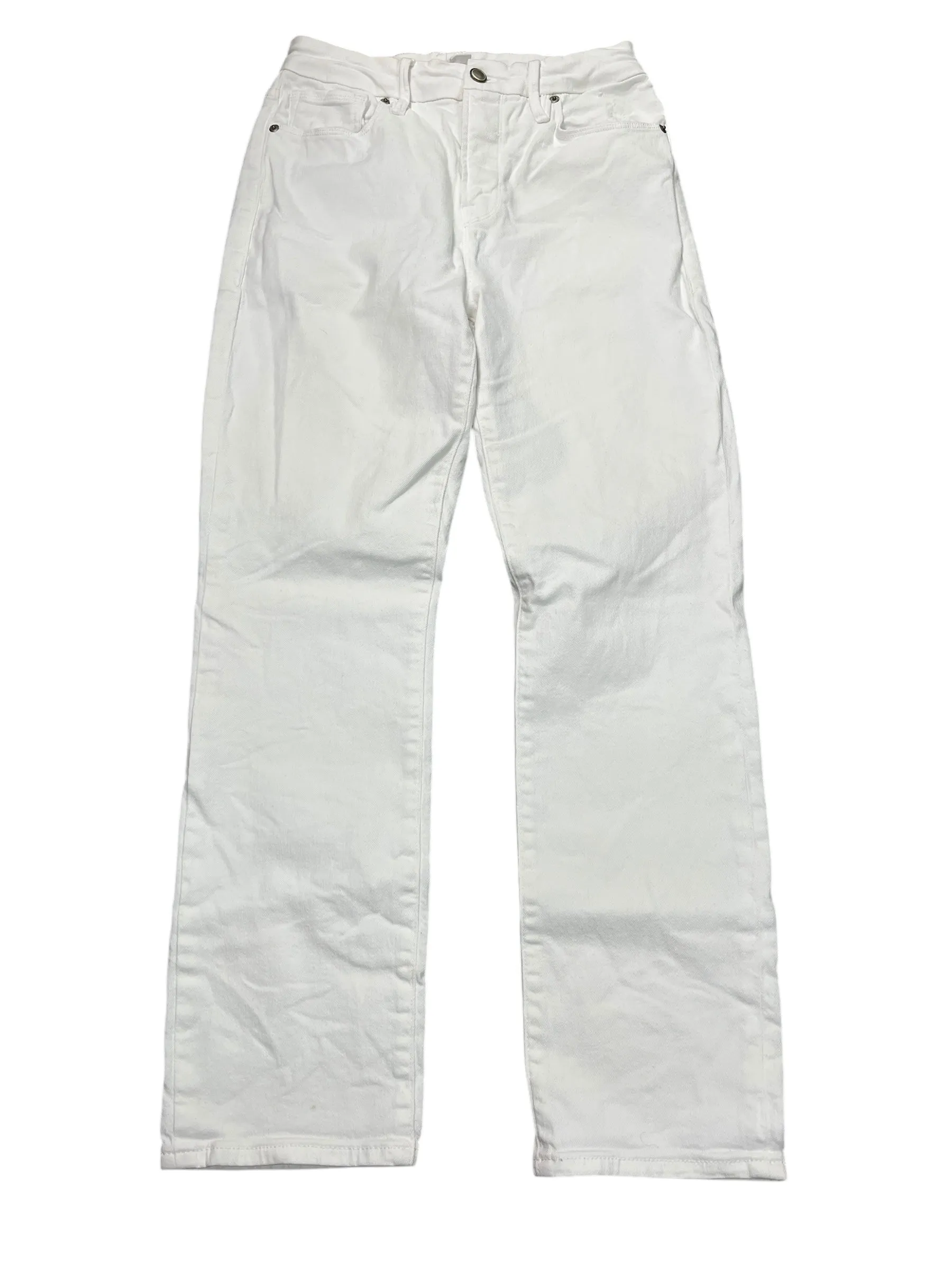 Jeans Straight By Good American In White. Size:6