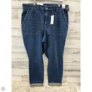 Jeans Straight By Judy Blue In Blue Denim. Size: 18