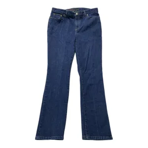 Jeans Straight By Lauren By Ralph Lauren In Blue. Size:8
