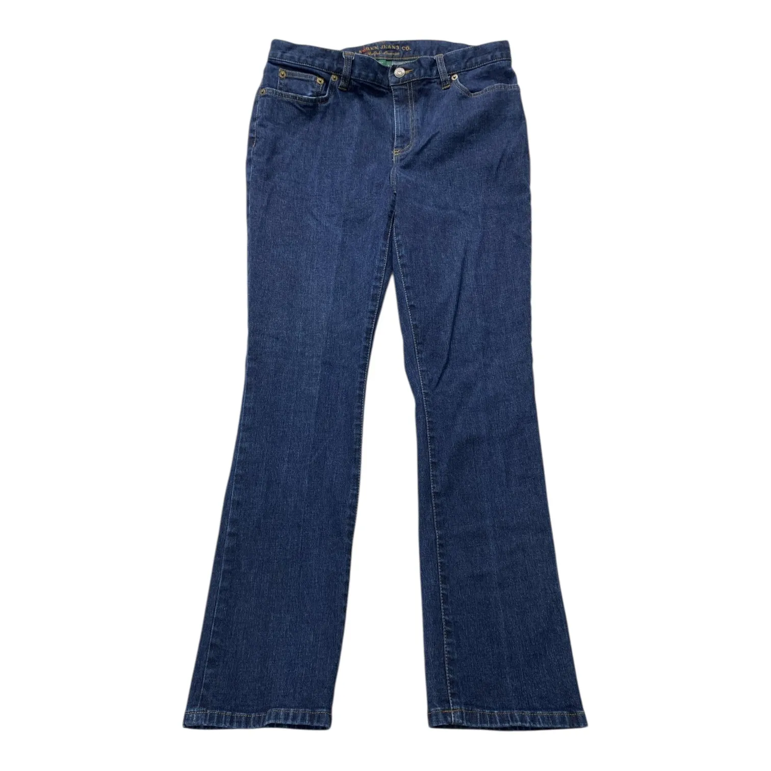 Jeans Straight By Lauren By Ralph Lauren In Blue. Size:8