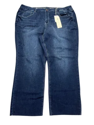 Jeans Straight By Laurie Felt In Blue Denim. Size:26