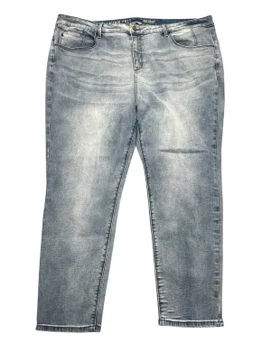 Jeans Straight By Laurie Felt In Blue Denim. Size:26