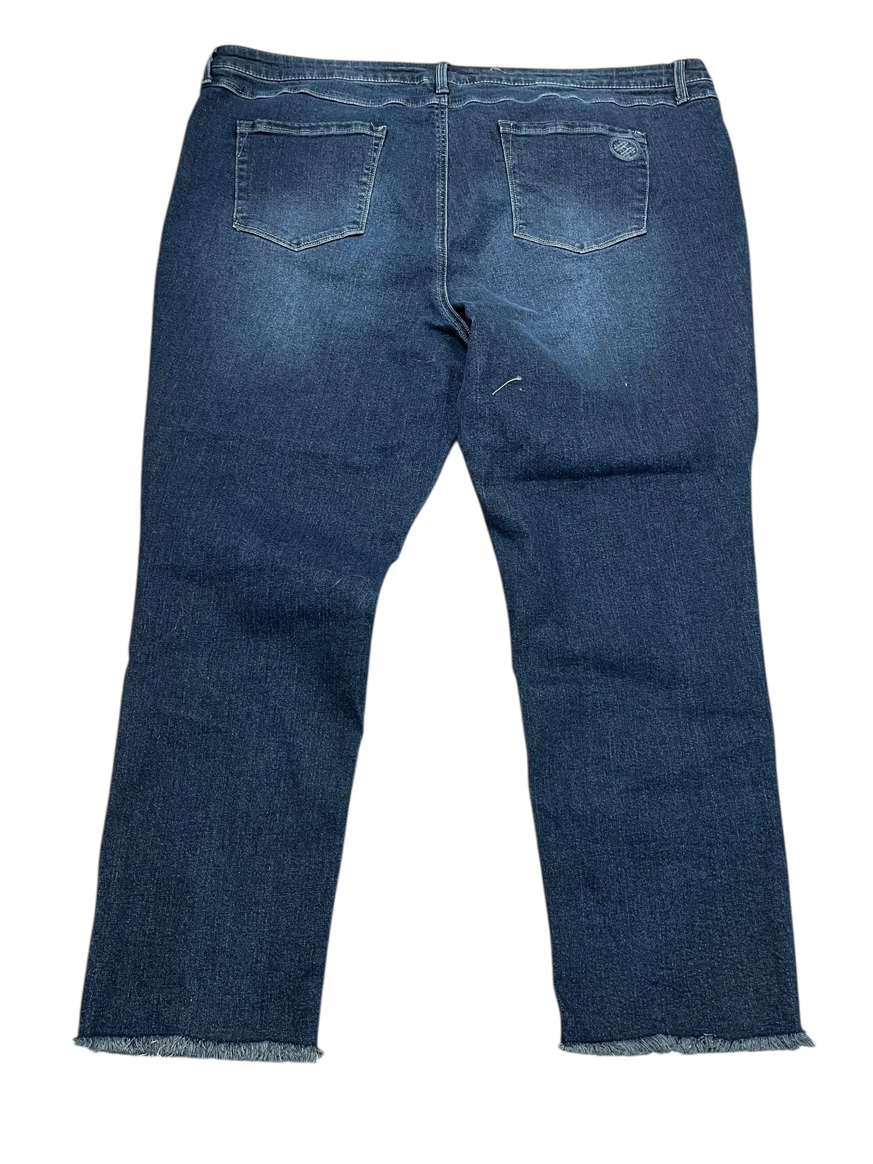 Jeans Straight By Laurie Felt In Blue Denim. Size:26