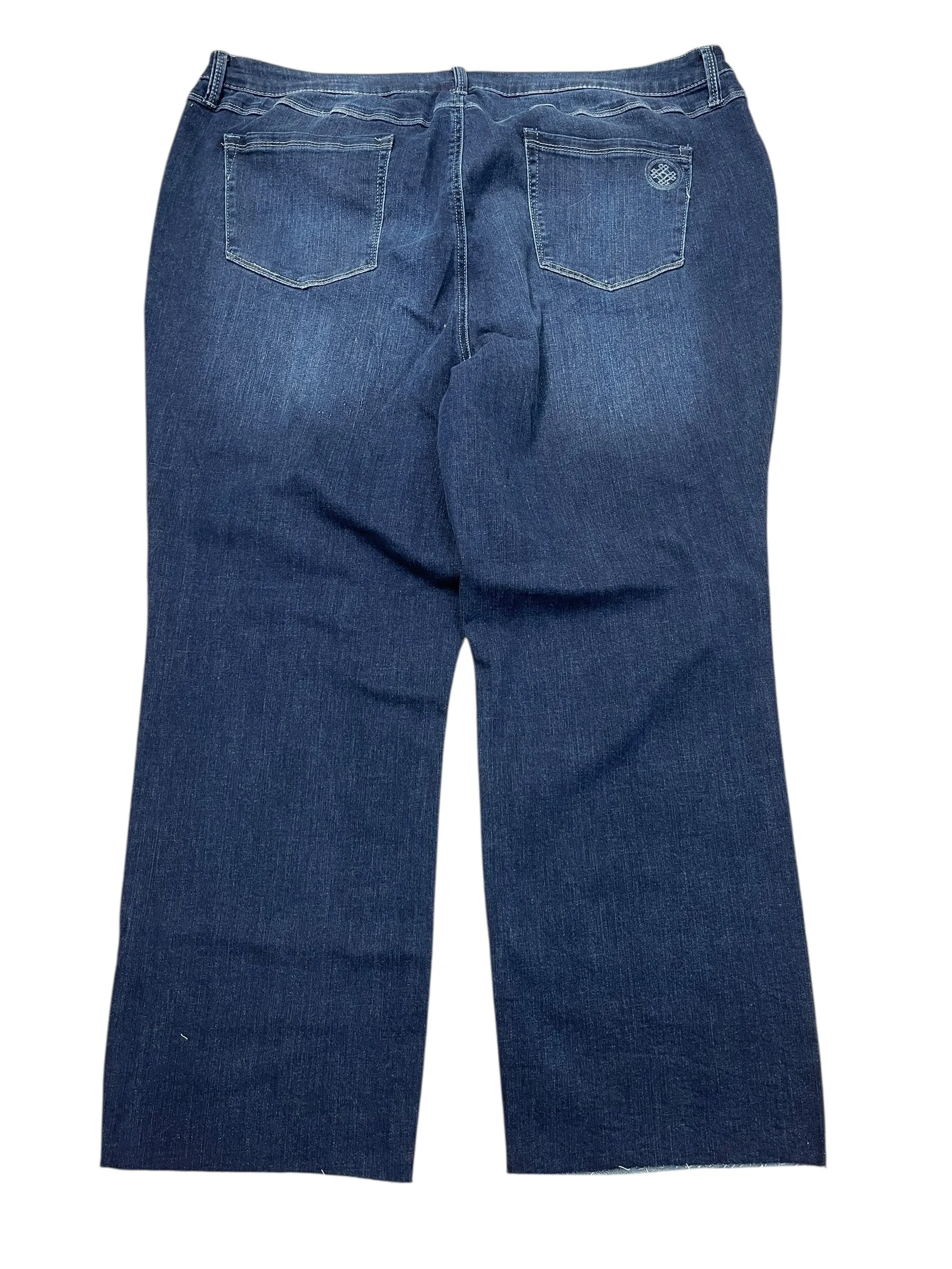 Jeans Straight By Laurie Felt In Blue Denim. Size:26