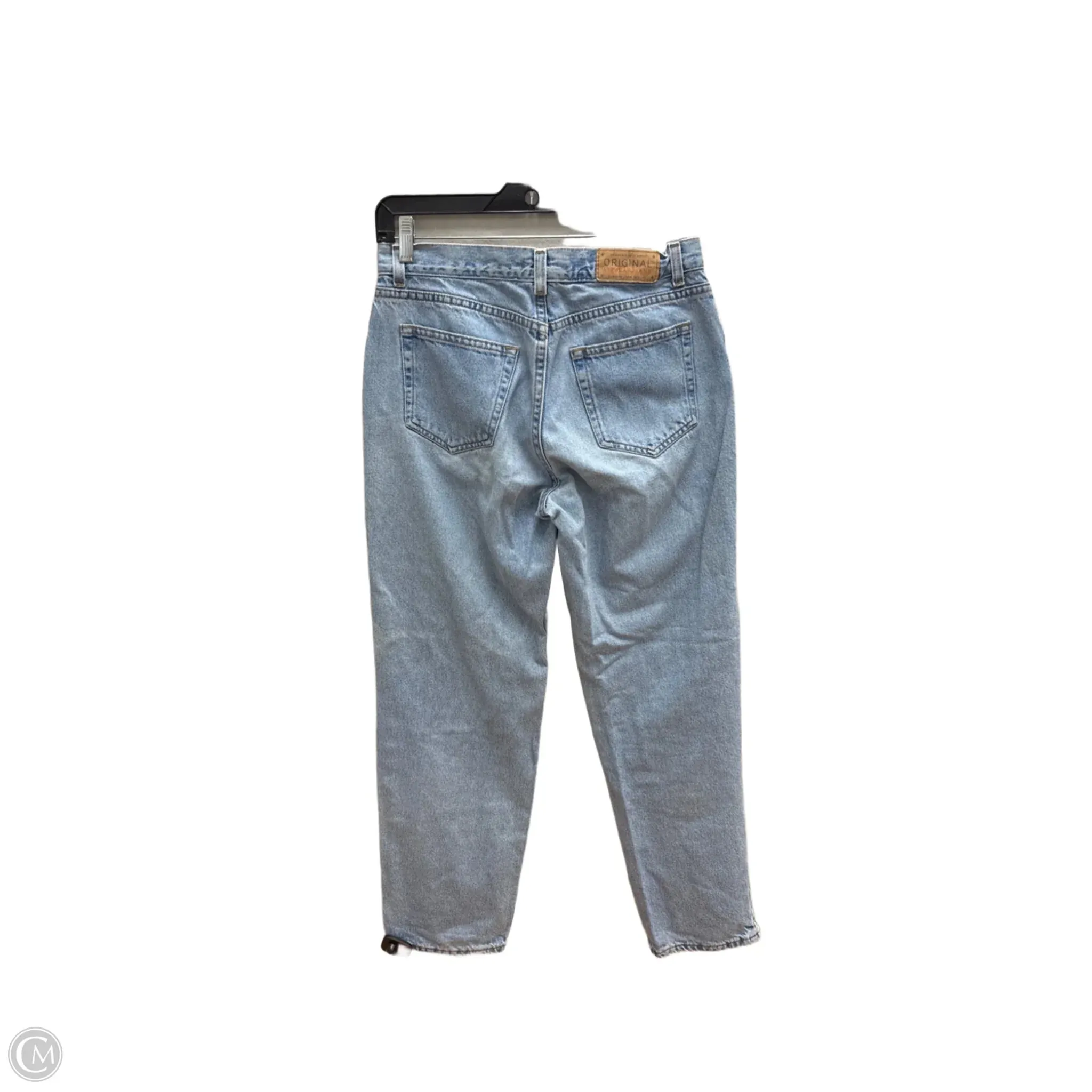 Jeans Straight By Liz Claiborne In Blue Denim. Size: 8